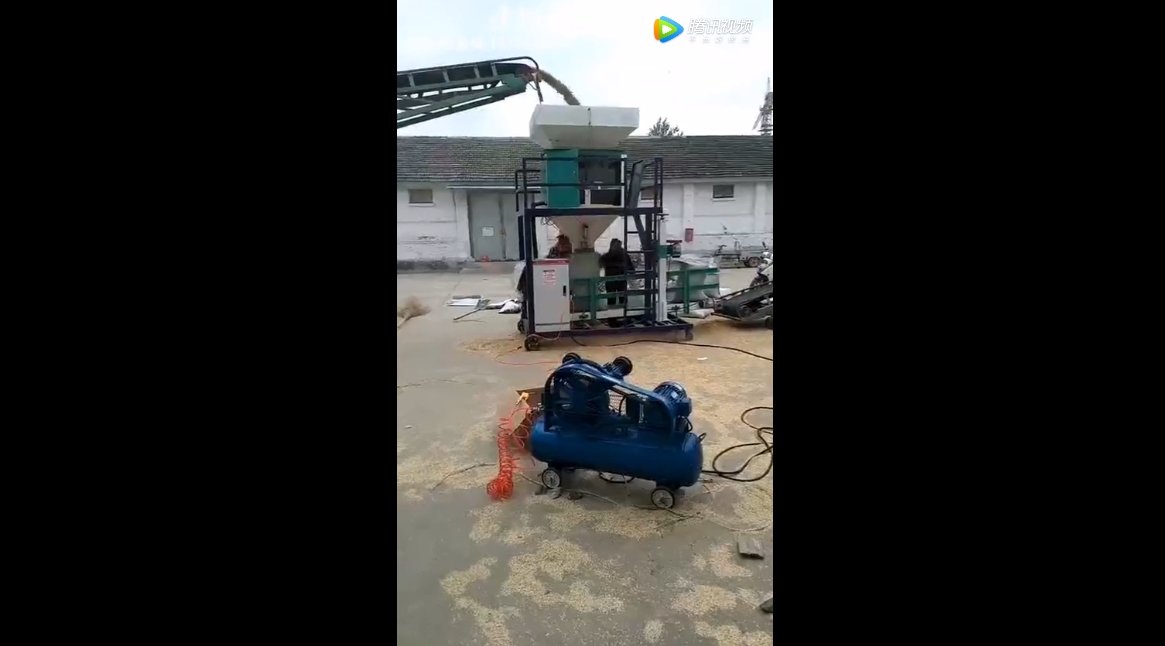 徐州市國家糧食儲備庫試機(jī)現(xiàn)場